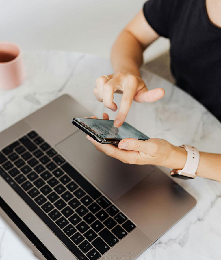 Professional customizing user access rights on a laptop, enhancing security and personalized settings.